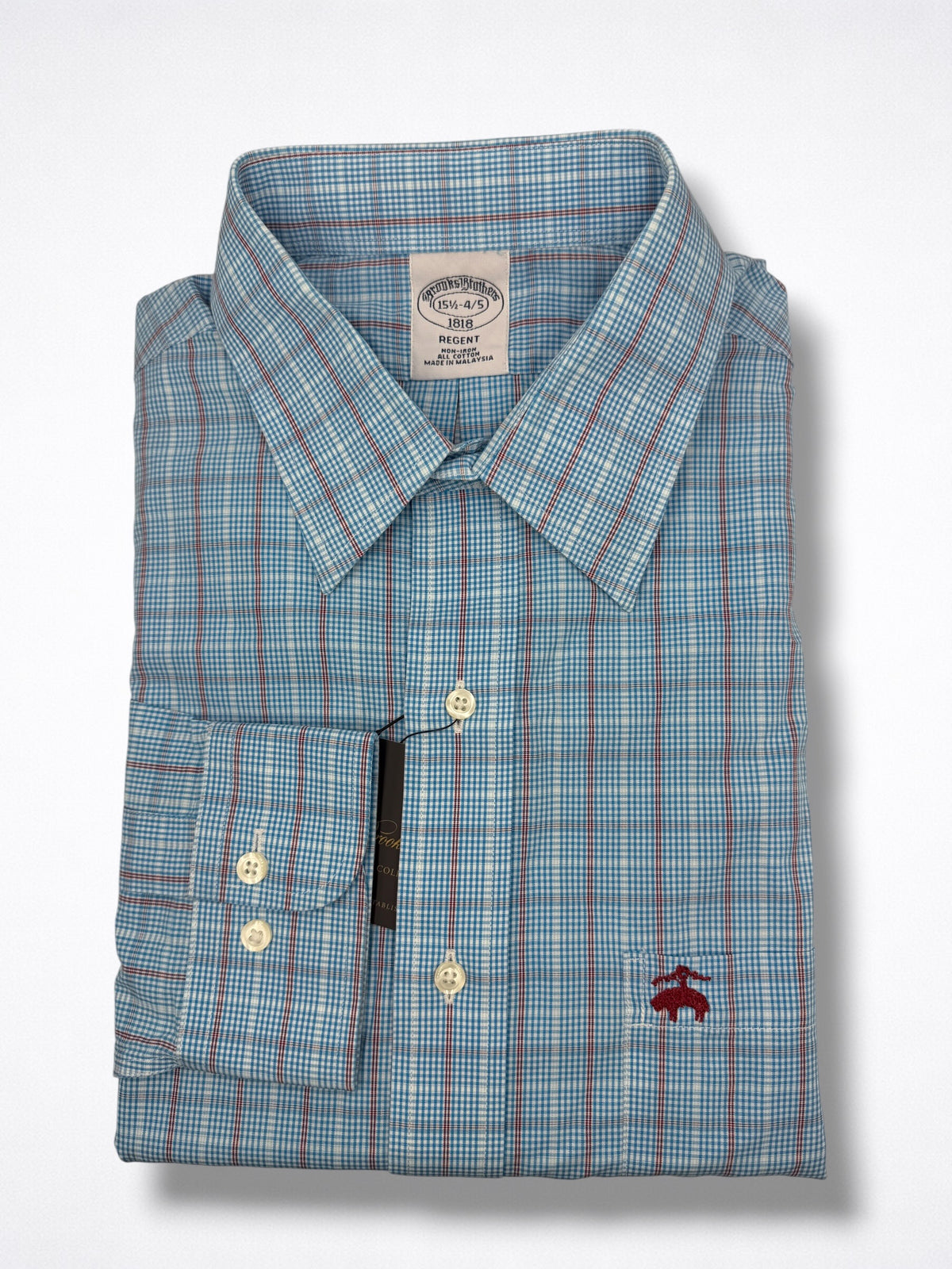 Camisa Brooks Brothers Classic Fit manga larga talla M