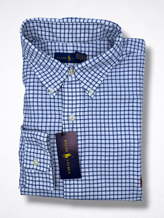 Camisa Polo Ralph Lauren XLT GL Classic Fit Manga Larga Talla XXL