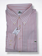 Camisa Lacoste Classic Fit Manga Larga Talla L