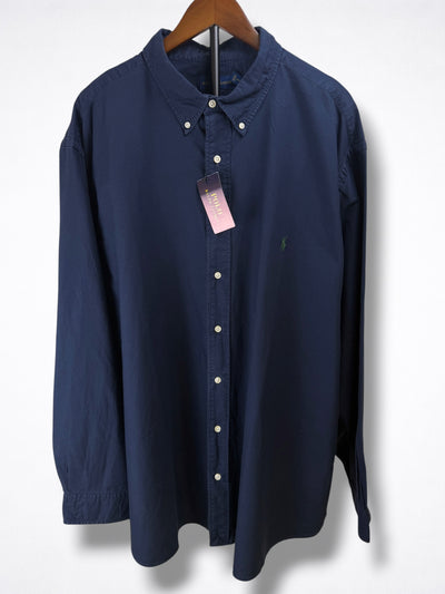 Camisa Polo Ralph Lauren Classic Fit Manga Larga Talla XXXL