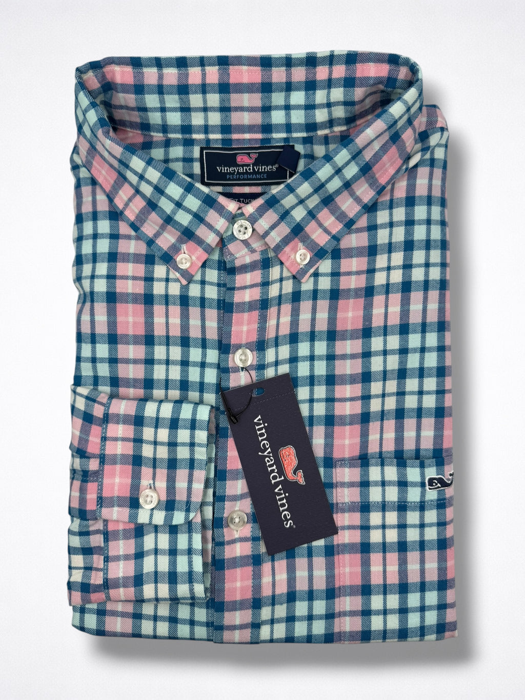 Camisa Vineyard Vines Classic Fit Manga Larga Talla XL