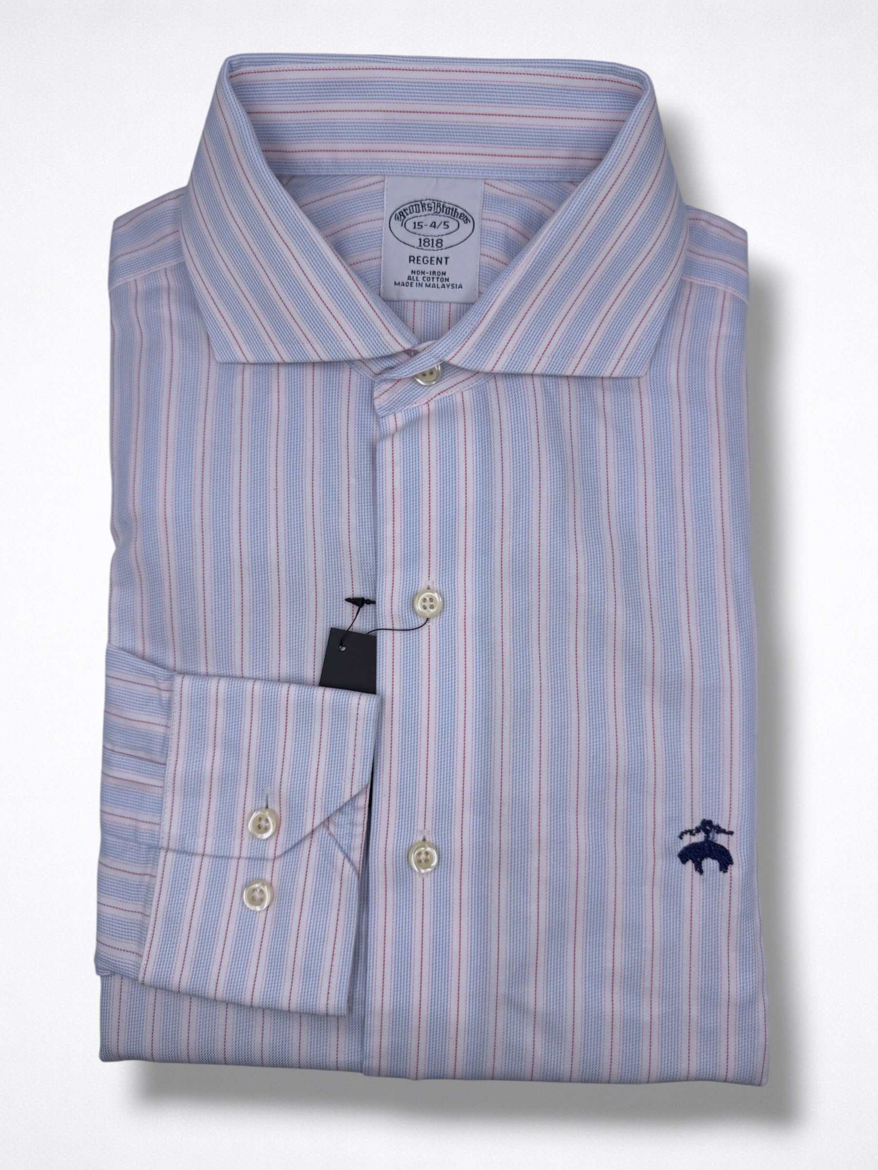 Camisa Brooks Brothers Custom Fit manga larga talla M