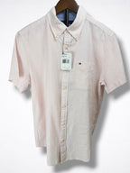 Camisa Tommy Hilfiger Classic Fit Manga Corta de lino Talla M