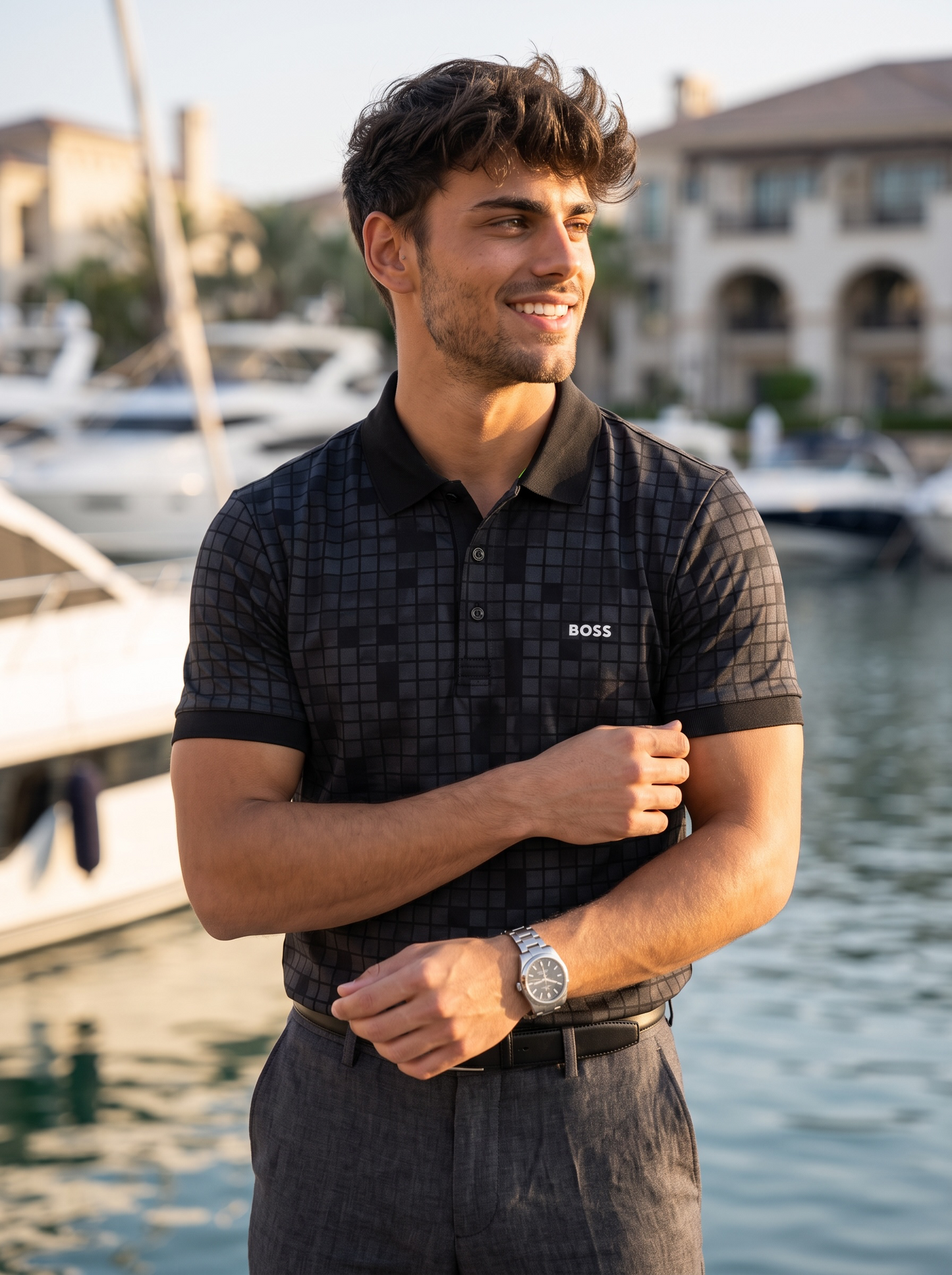 Playera Boss Classic Fit Tipo Polo Talla XL