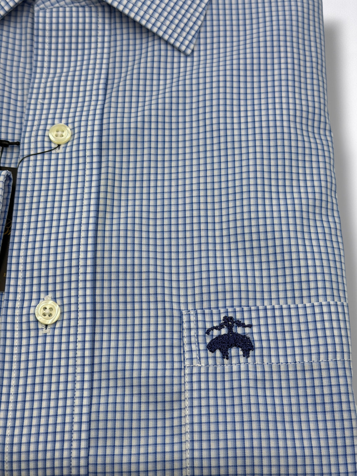 Camisa Brooks Brothers Classic Fit Manga Larga Talla L