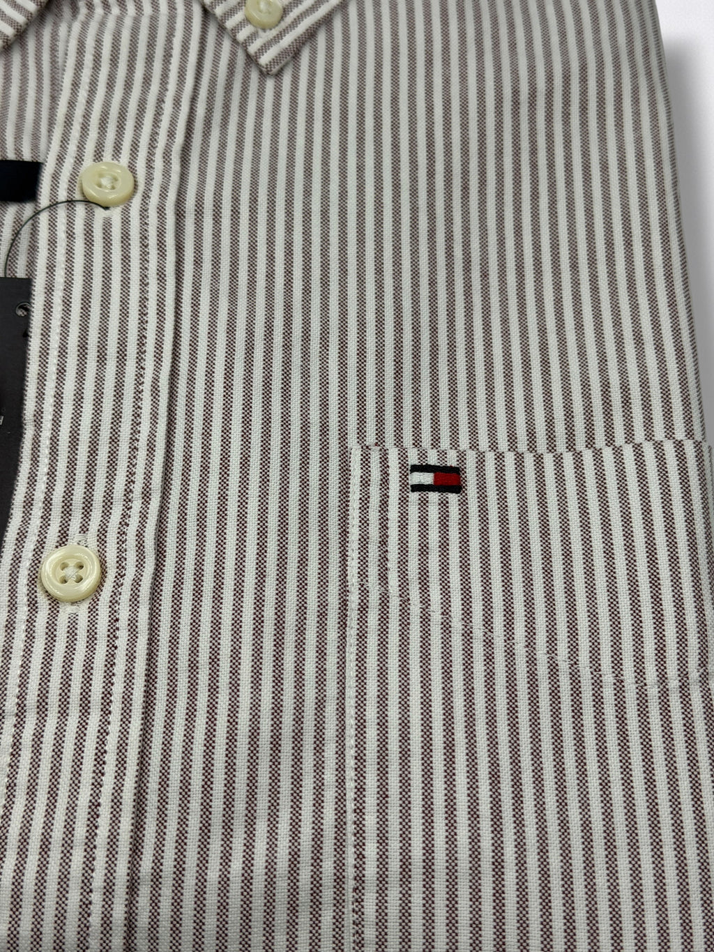 Camisa Tommy Hilfiger Custom Fit Manga Larga Talla M