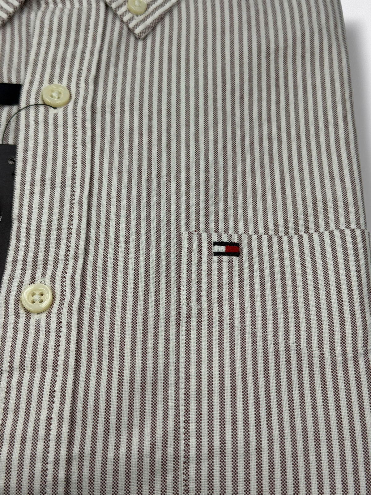 Camisa Tommy Hilfiger Custom Fit Manga Larga Talla M
