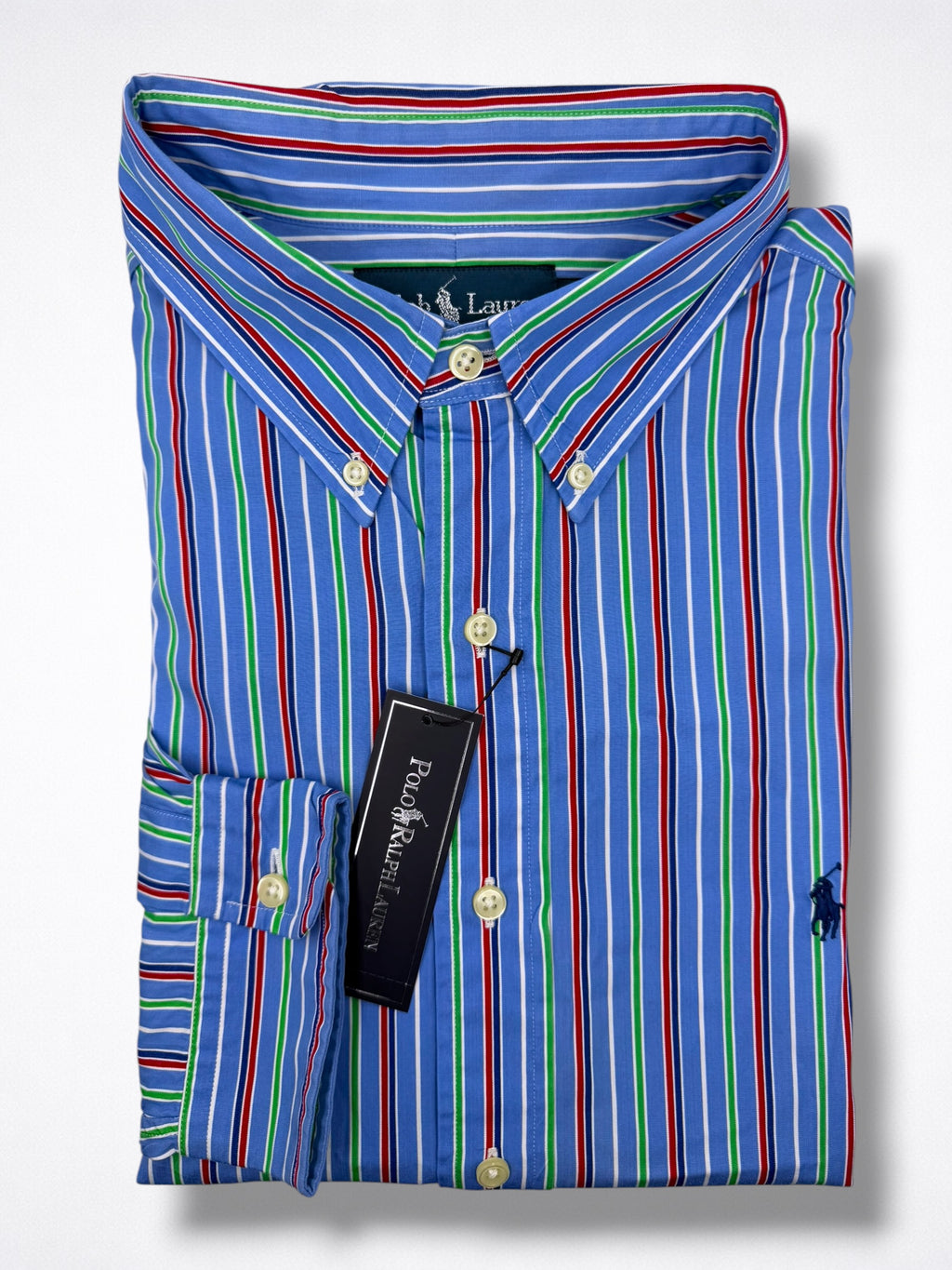 Camisa Polo Ralph Lauren Classic Fit Manga Larga Talla XL