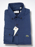 Camisa Lacoste Slim Fit  Manga Larga Talla S