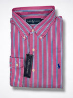 Camisa Polo Ralph Lauren Classic Fit Manga Larga Talla L