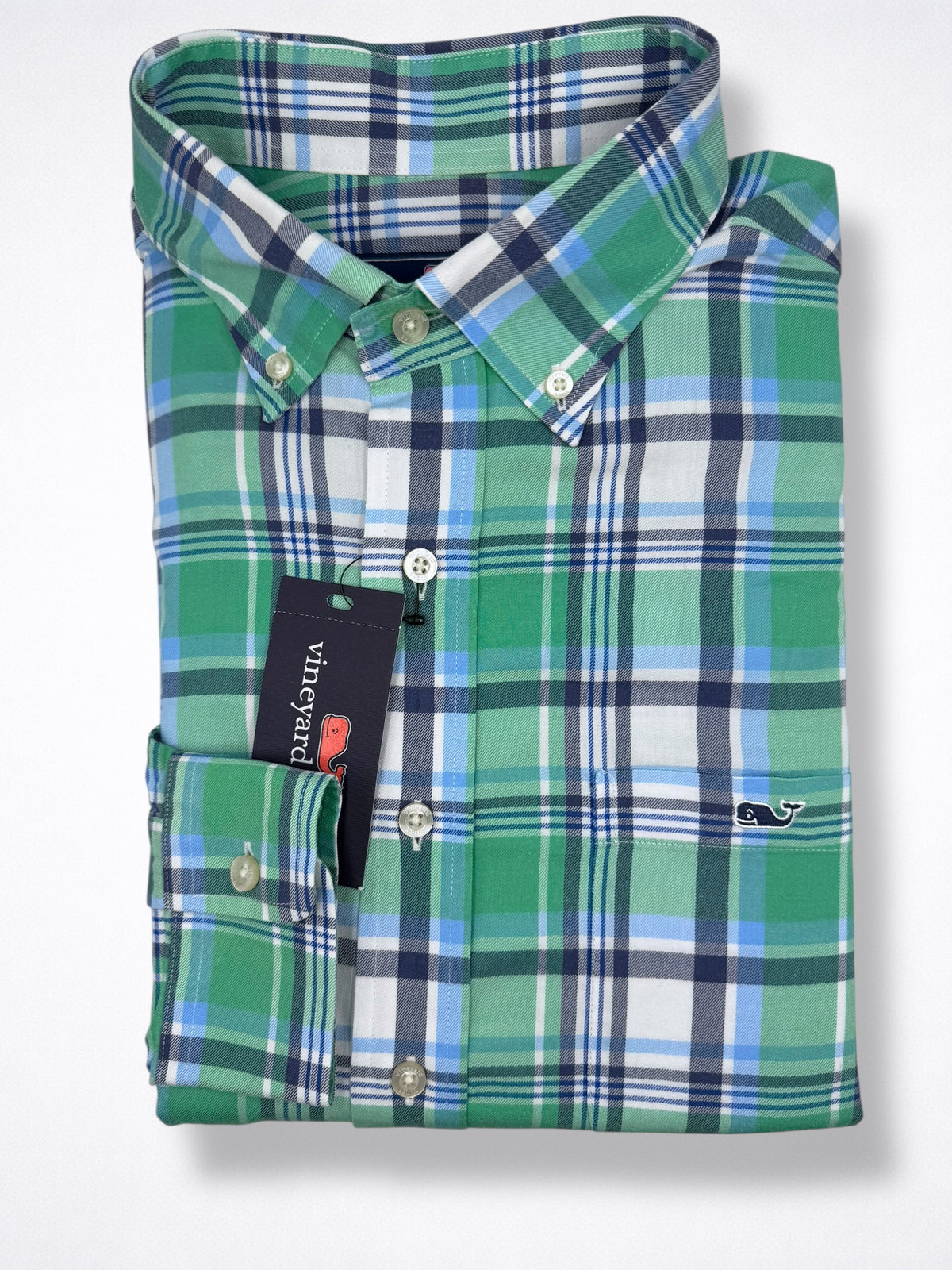 Camisa Vineyard Vines Classic Fit Manga Larga Talla M