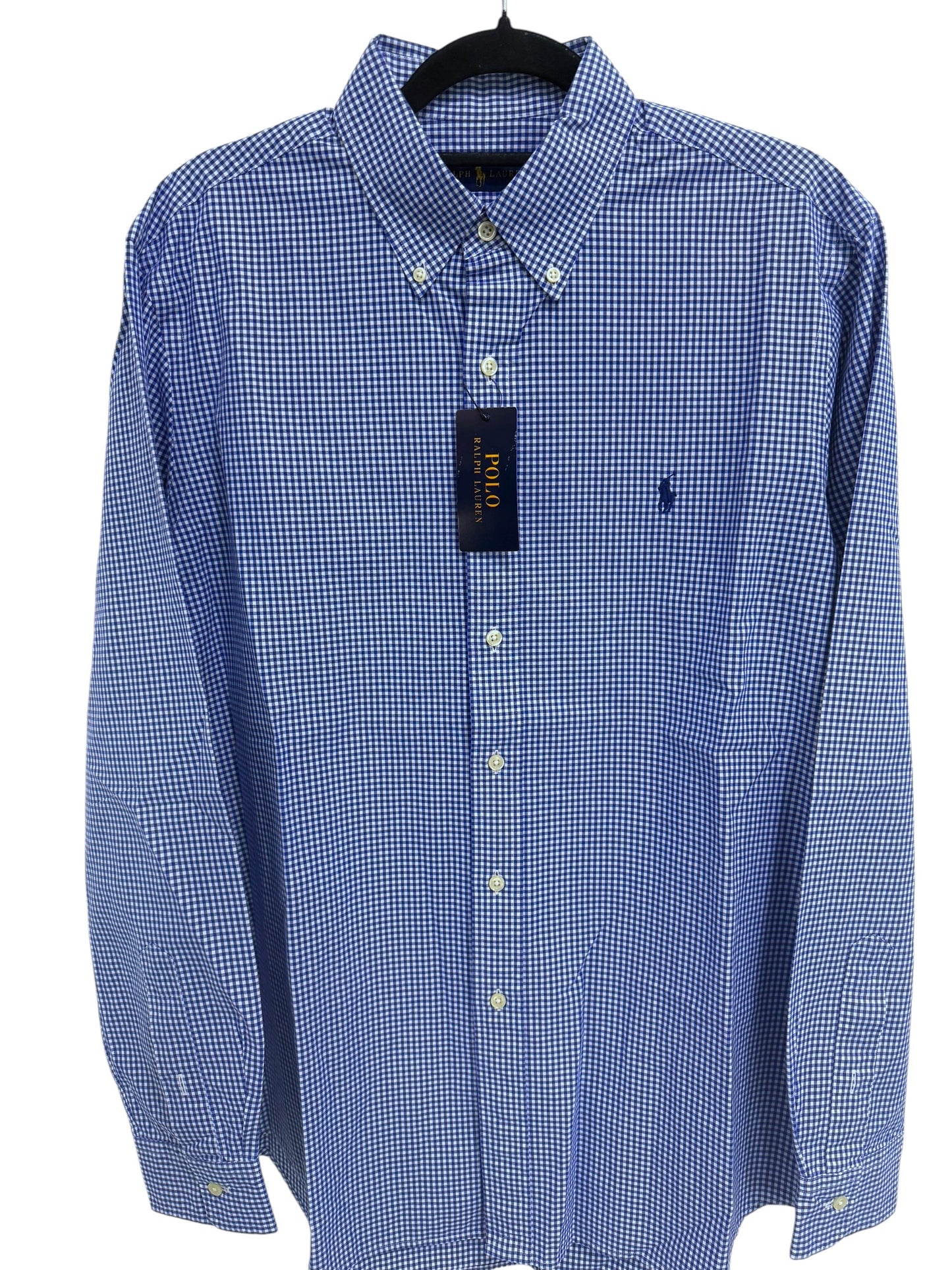Camisa Polo Ralph Lauren Classic Fit Manga Larga Talla L