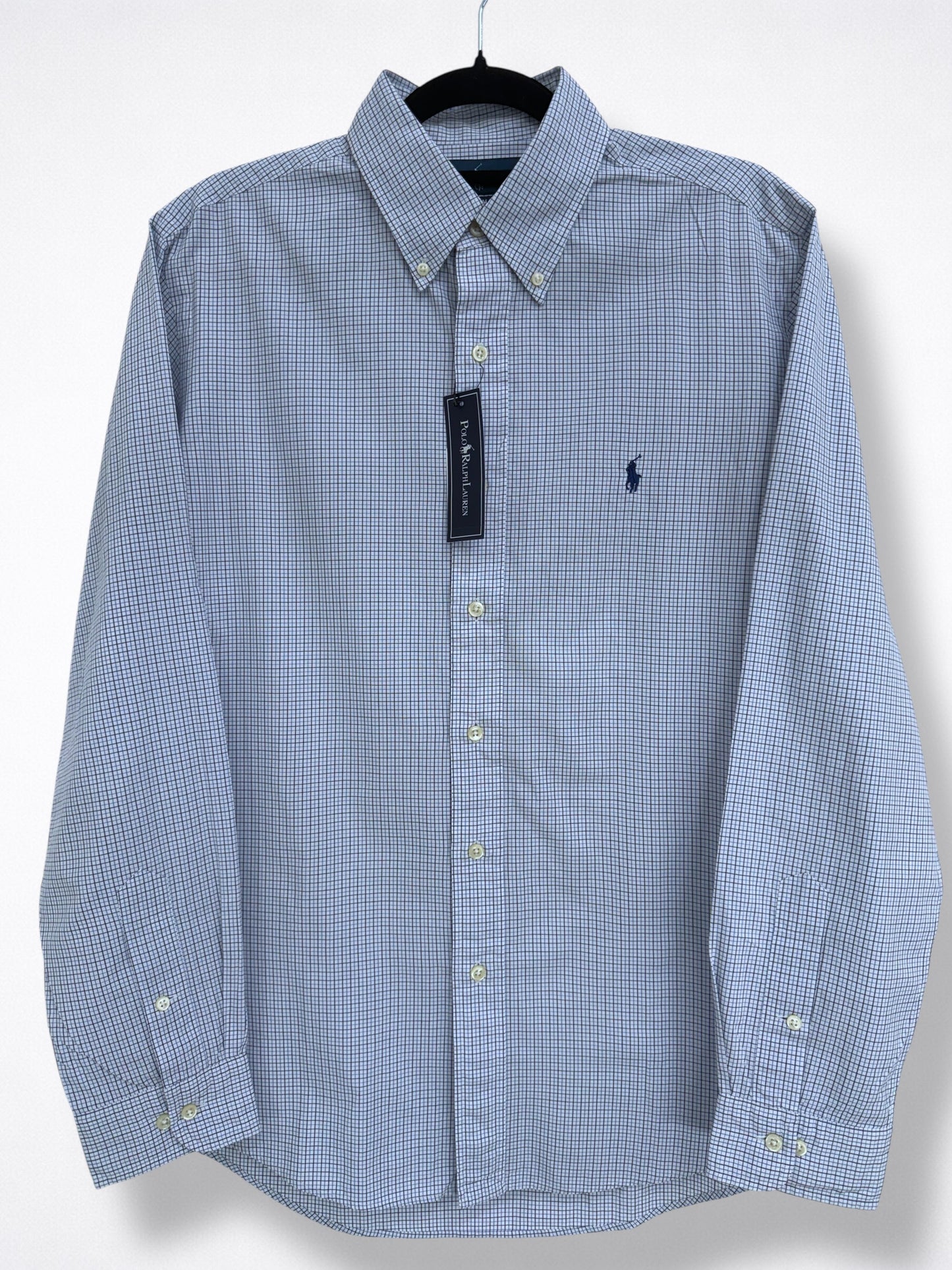 Camisa Polo Ralph Lauren Custom Fit Manga Larga Talla L