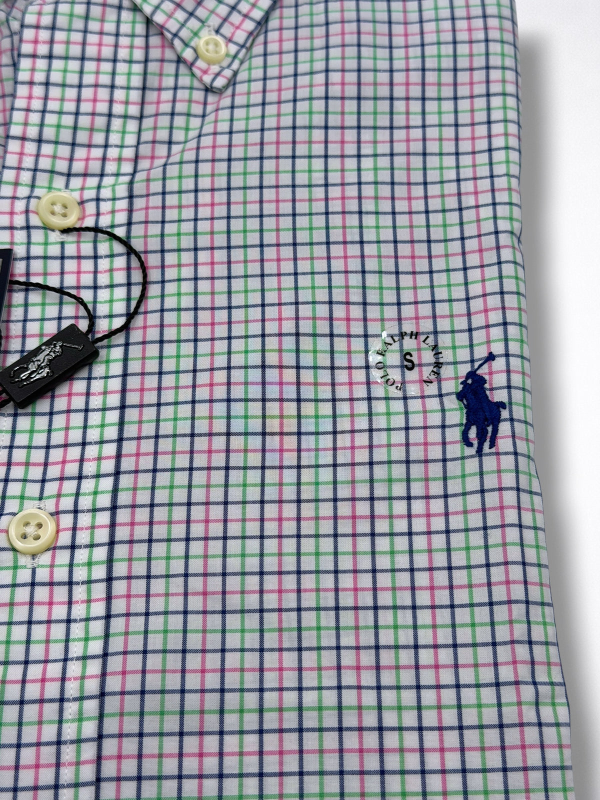 Camisa Polo Ralph Lauren Classic Fit Manga Larga Talla S