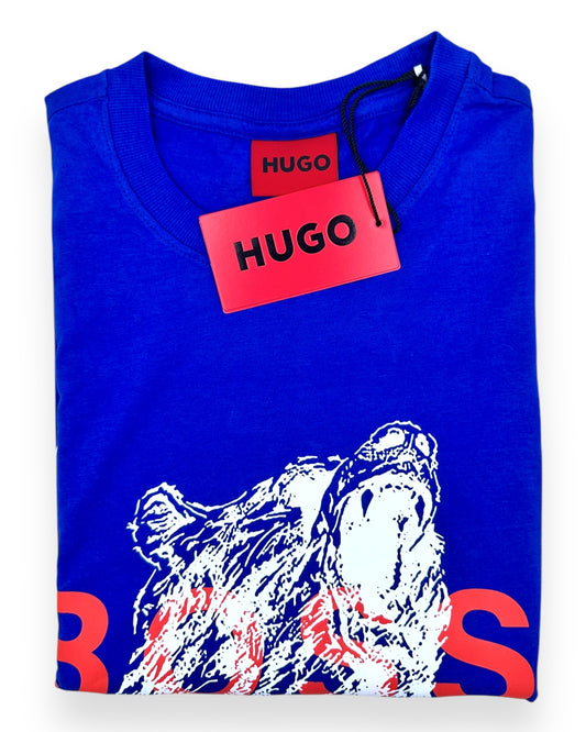 Playera Hugo Regular Fit Cuello Redondo Talla S