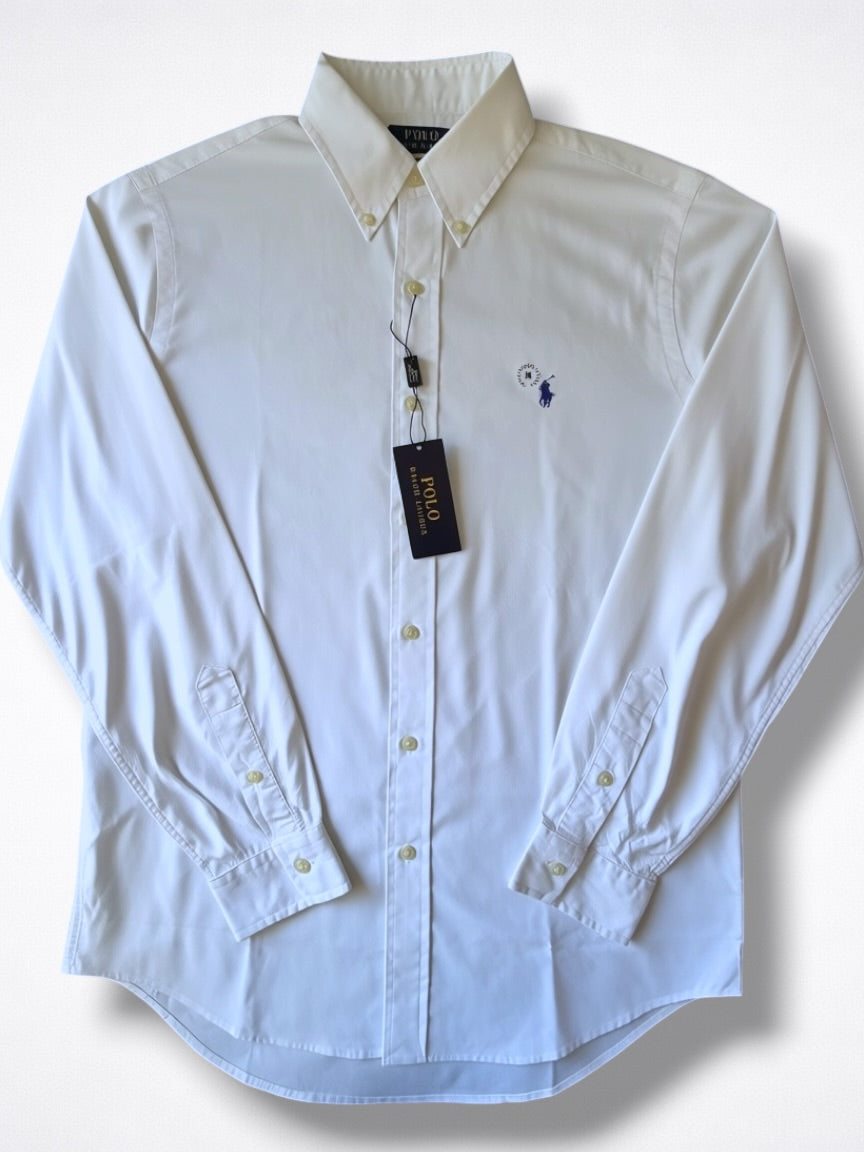 Camisa Polo Ralph Lauren Classic Fit Manga Larga Talla M