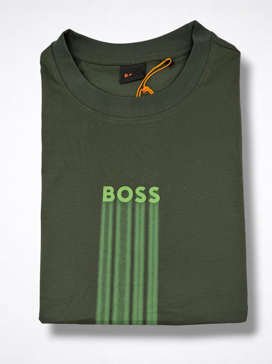 Playera Boss Classic Fit Cuello Redondo Talla M