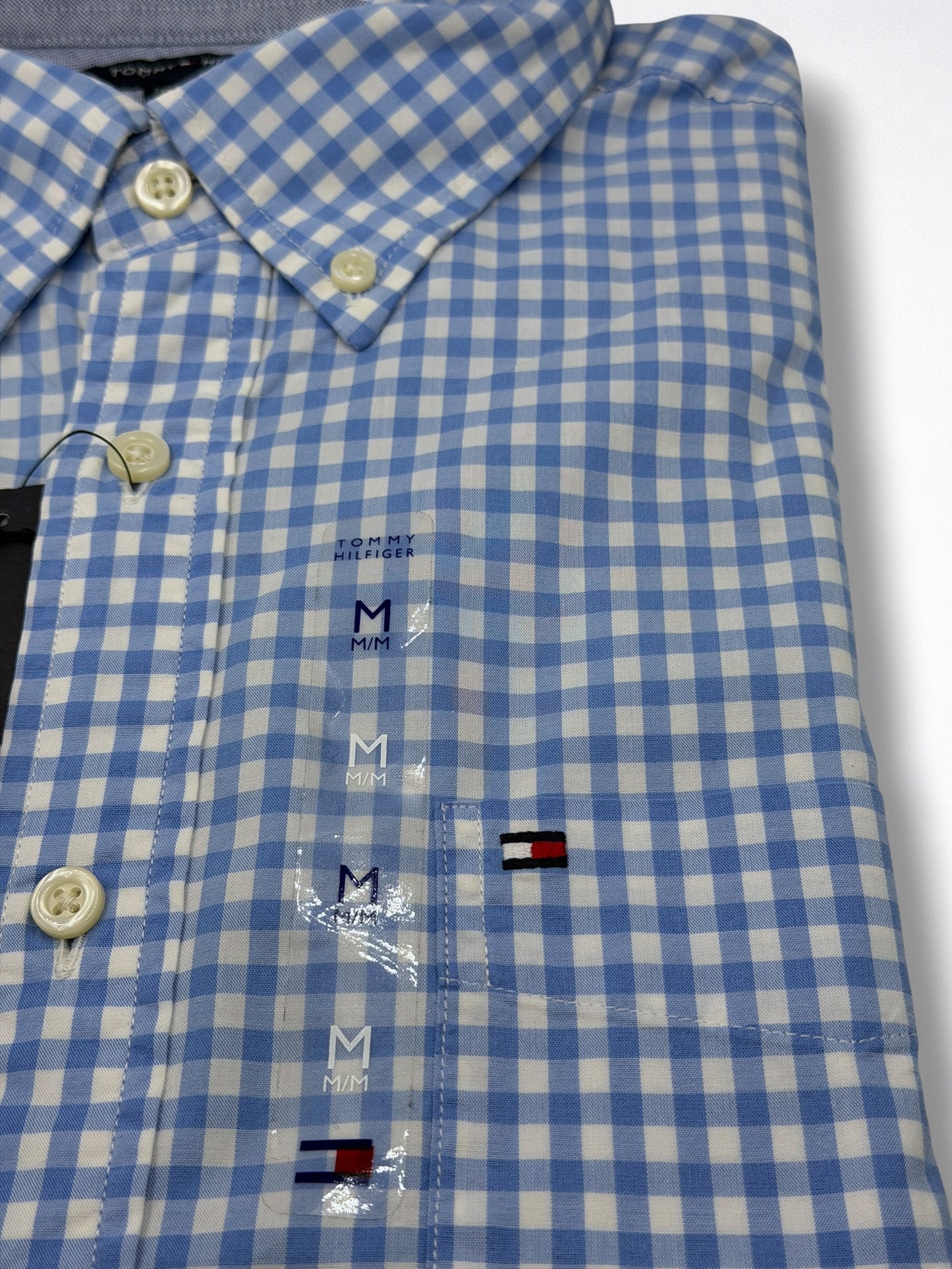 Camisa Tommy Hilfiger Classic Fit Manga Larga Talla M