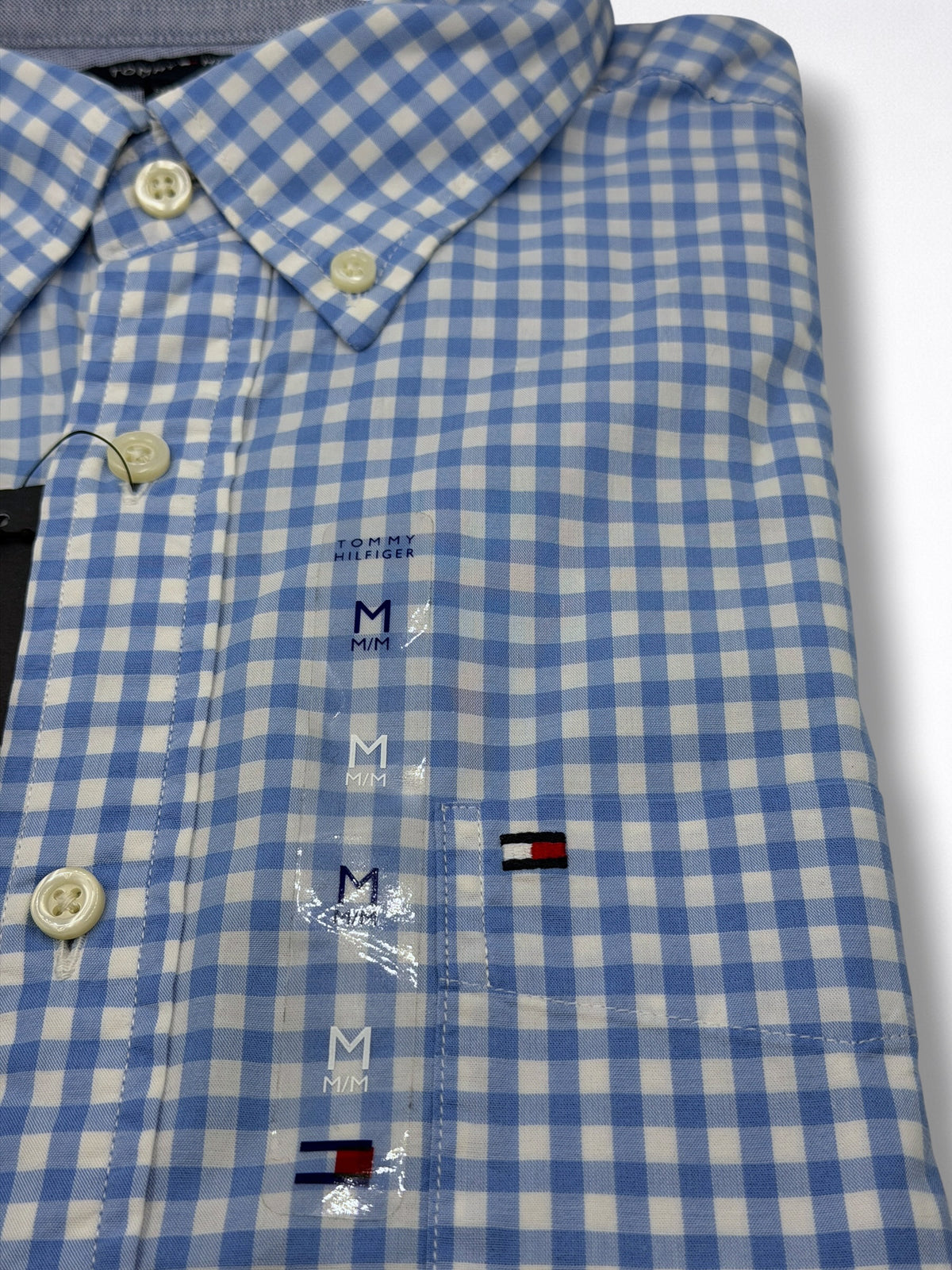 Camisa Tommy Hilfiger Classic Fit Manga Larga Talla M
