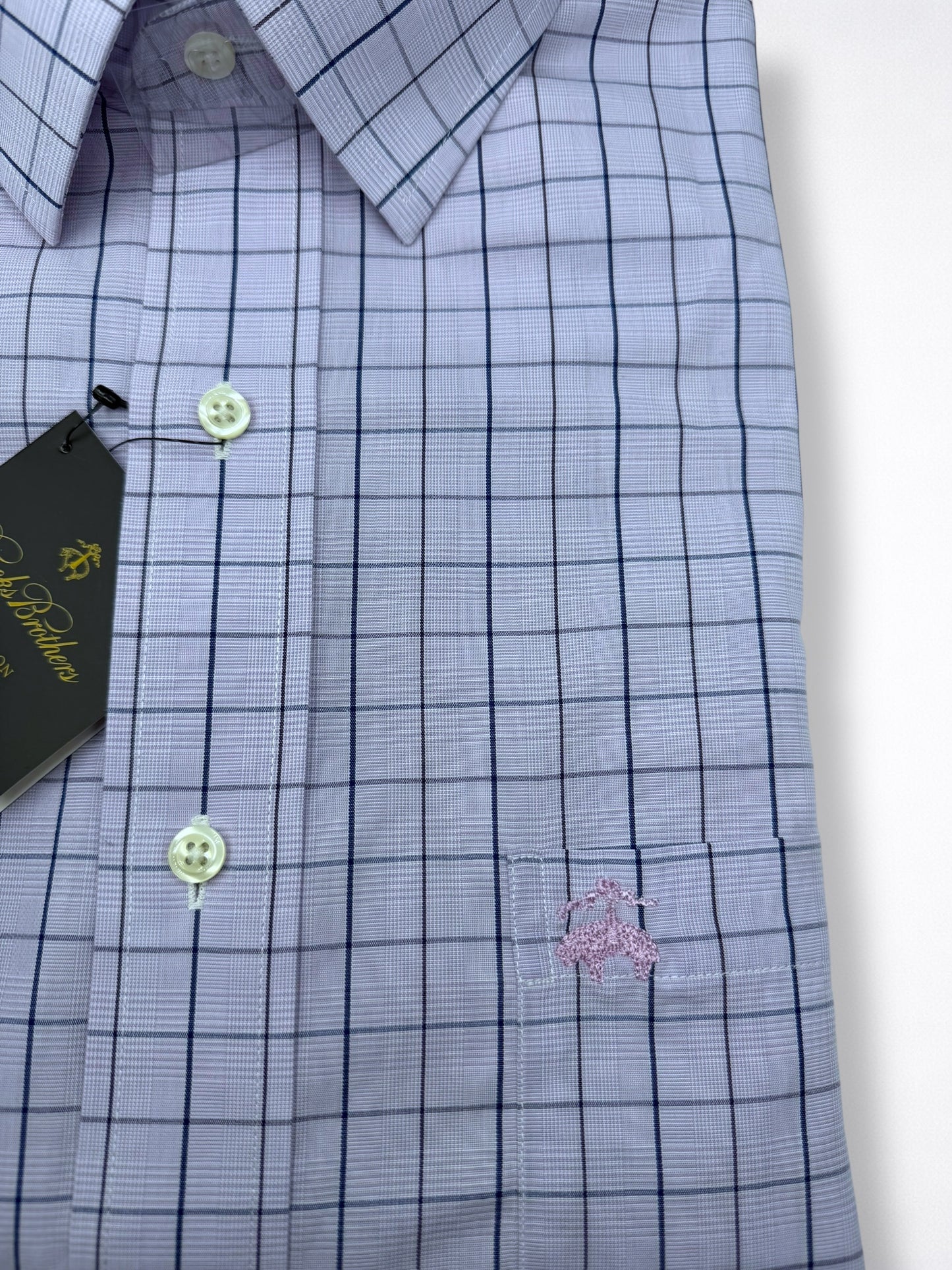 Camisa Brooks Brothers Classic Fit Manga Larga Talla M
