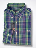 Camisa Vineyard Vines Classic Fit Manga Larga Talla S