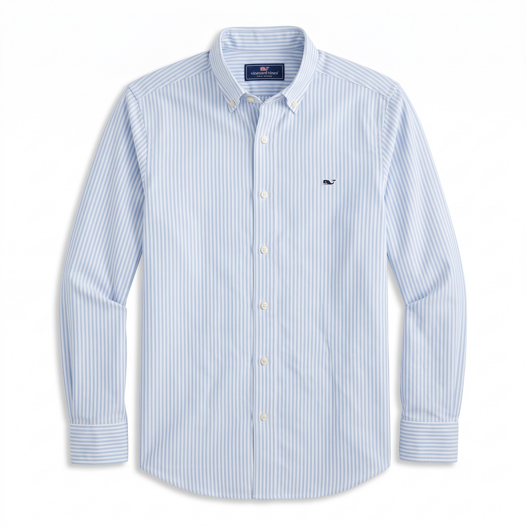 Camisa Vineyard Vines Classic Fit manga larga talla L