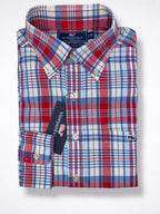 Camisa Vineyard Vines Slim Fit Manga Larga Talla M