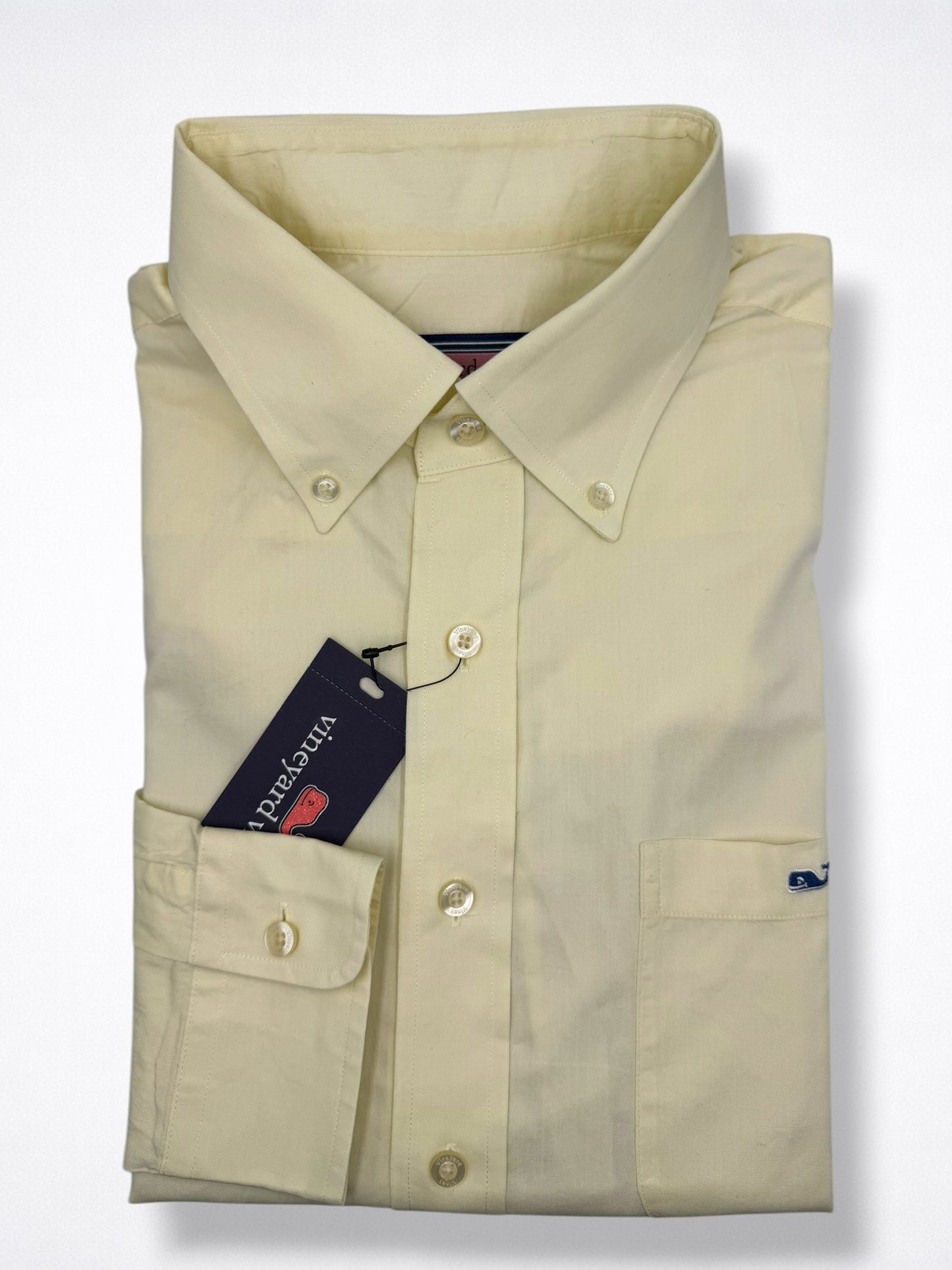 Camisa Vineyard Vines Classic Fit Manga Larga Talla M