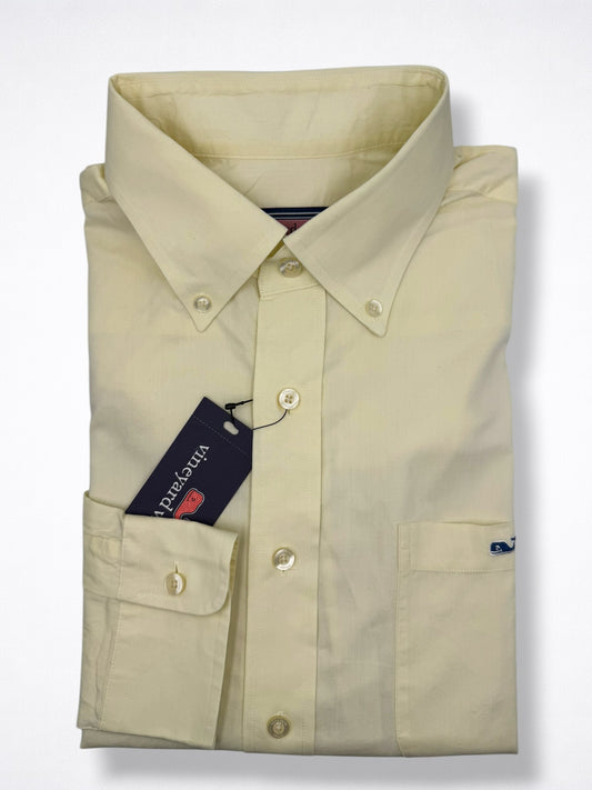 Camisa Vineyard Vines Classic Fit Manga Larga Talla M