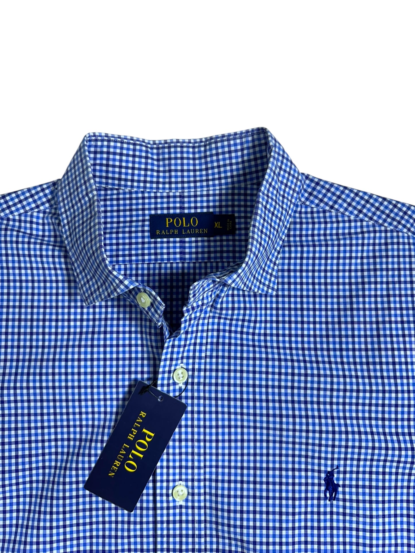 Camisa Polo Ralph Lauren Classic Fit Manga Larga Talla XL