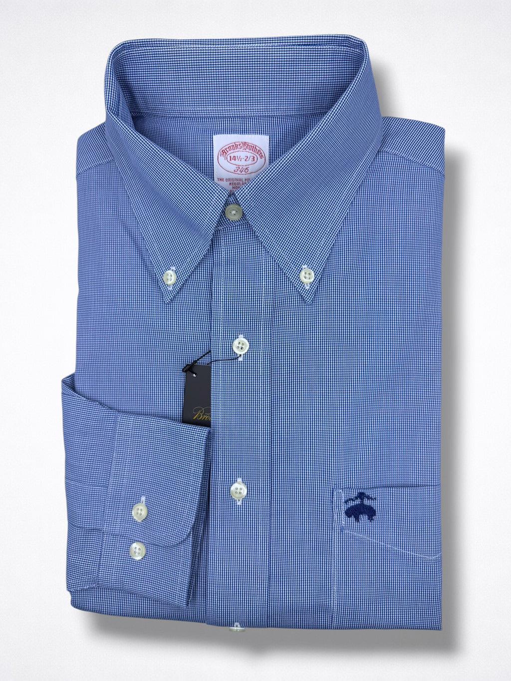 Camisa Brooks Brothers Classic Fit Manga Larga Talla S