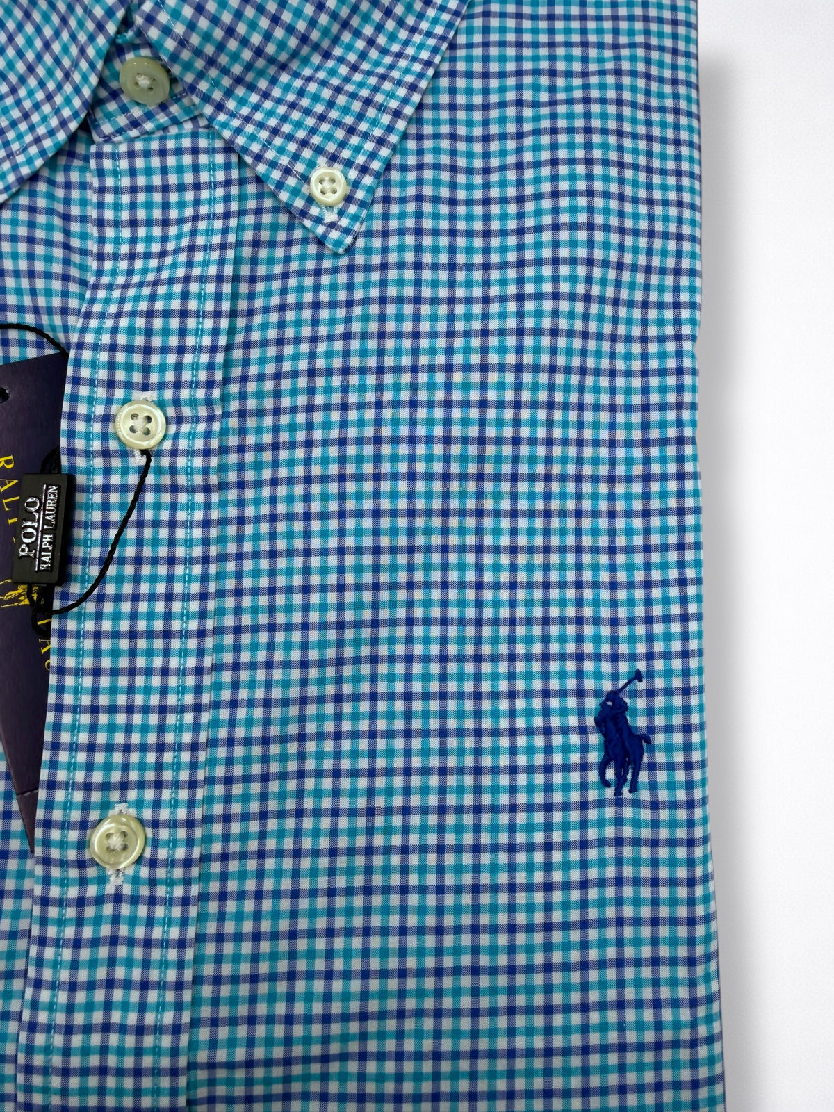 Camisa Polo Ralph Lauren Classic Fit Manga Larga Talla M
