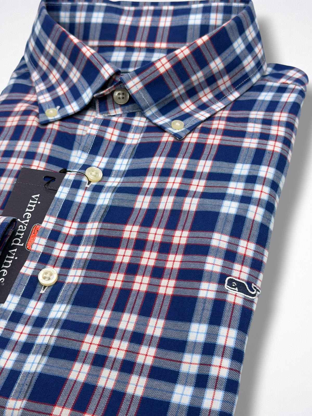 Camisa Vineyard Vines Classic Fit Manga Larga Talla XL