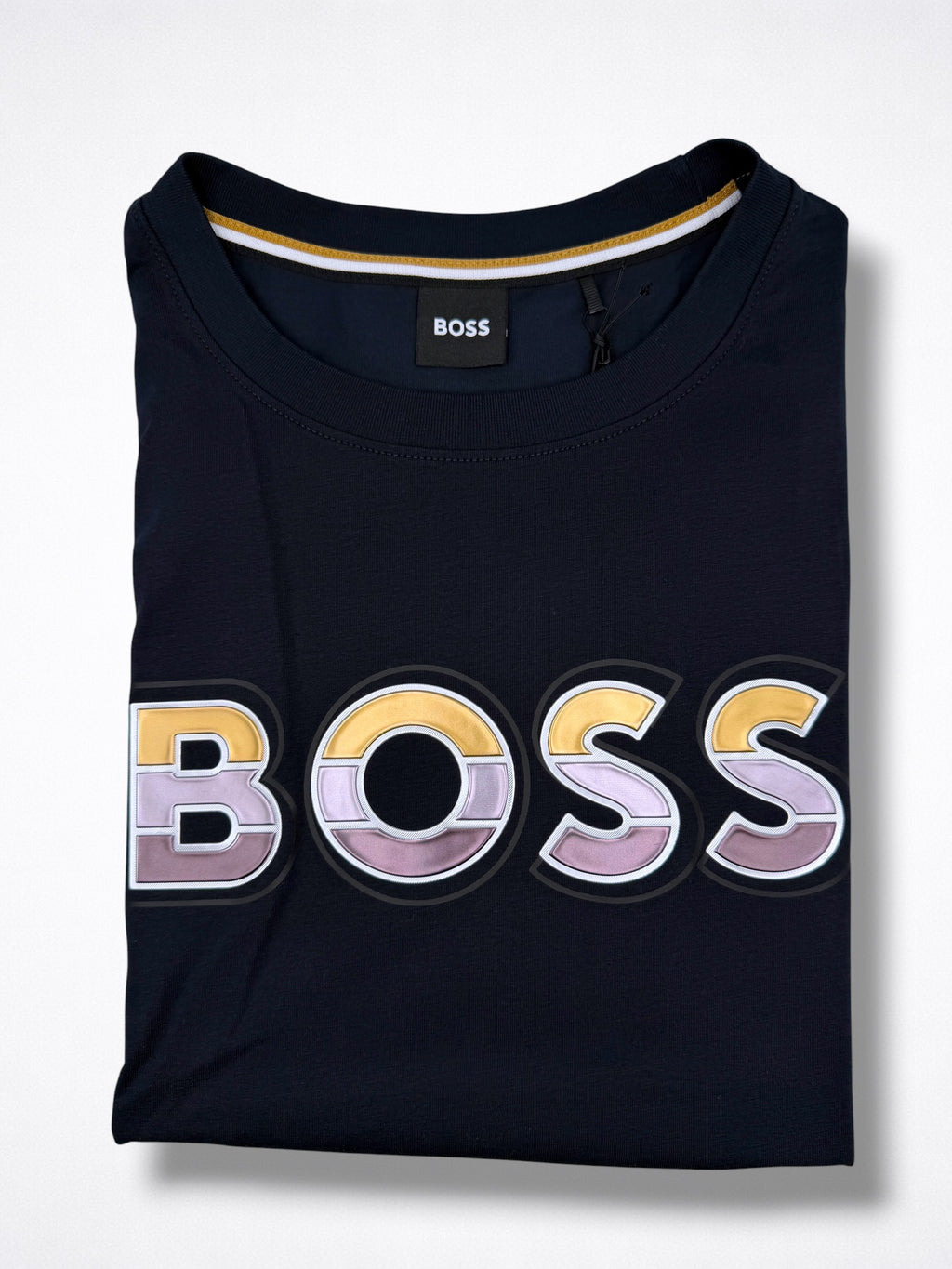 Playera Boss Classic Fit Cuello Redondo Talla L