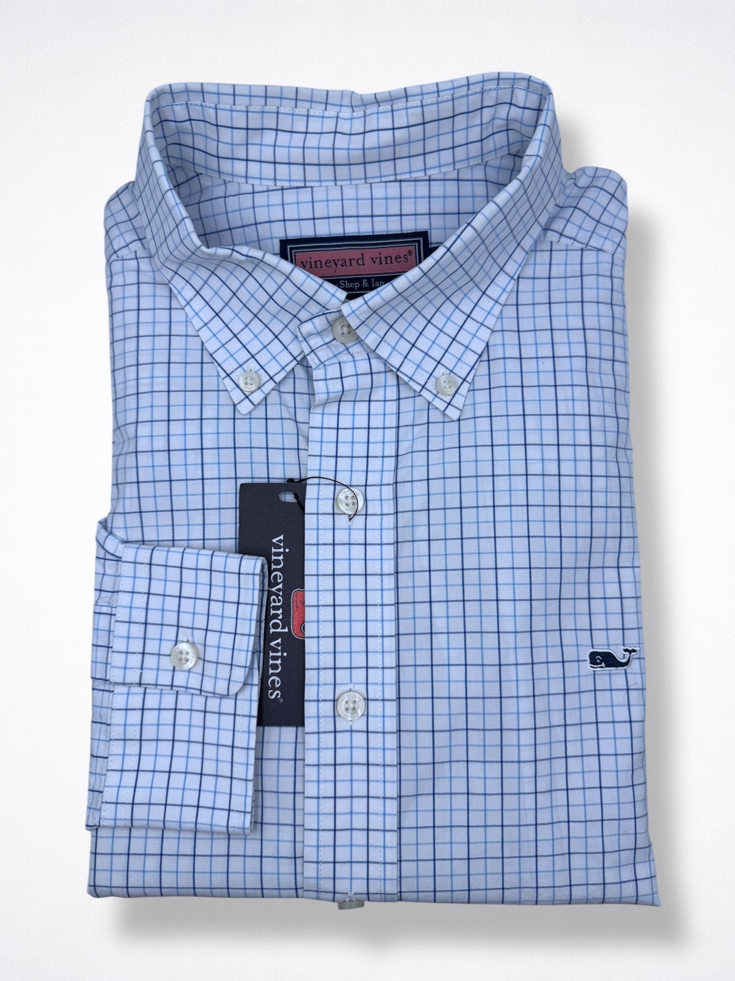 Camisa Vineyard Vines Classic Fit Manga Larga Talla L
