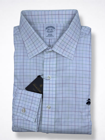 Camisa Brooks Brothers 16 1/2 Slim Fit Manga Larga 35 Talla L