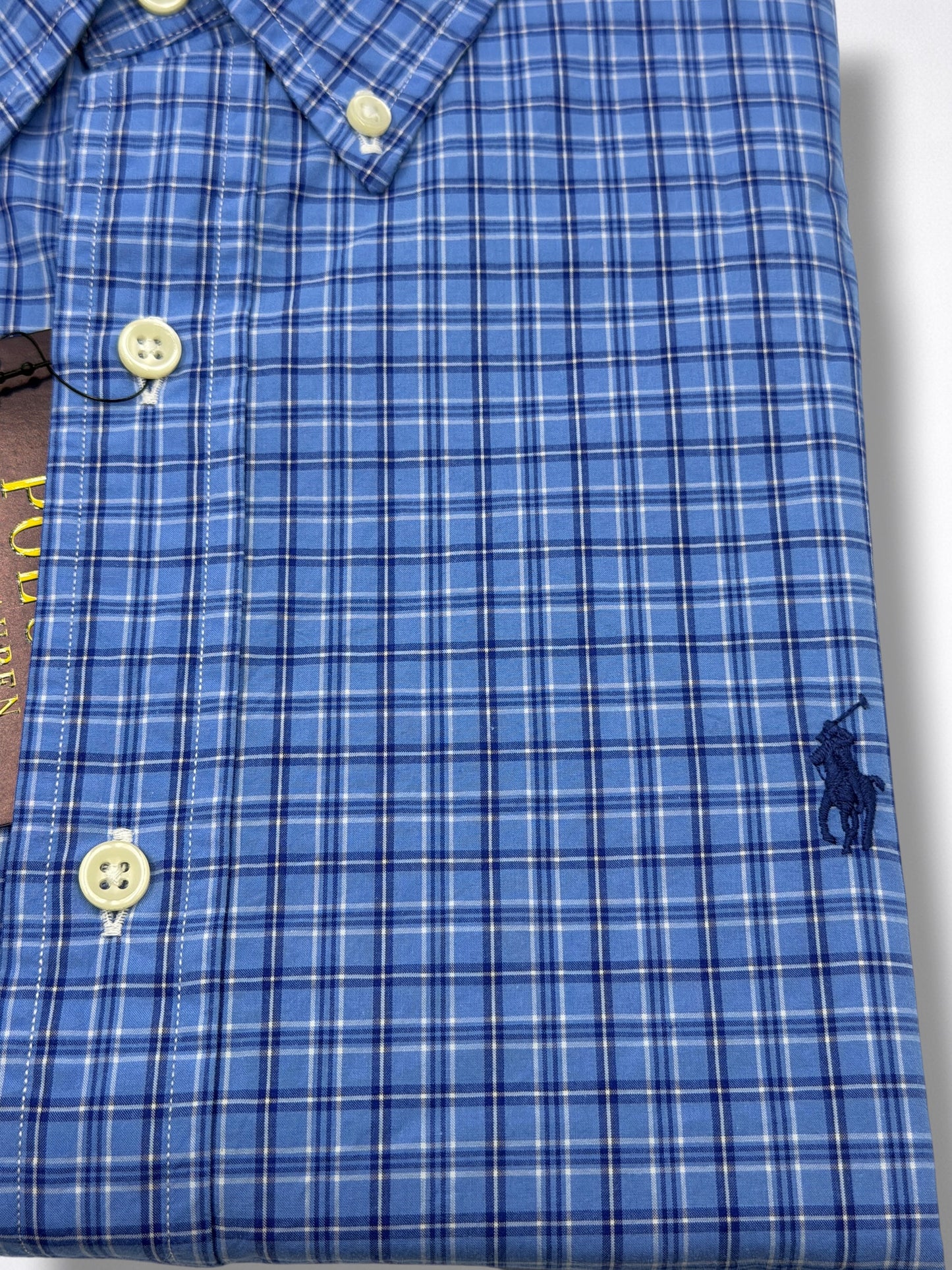 Camisa Polo Ralph Lauren Classic Fit Manga Larga Talla XL