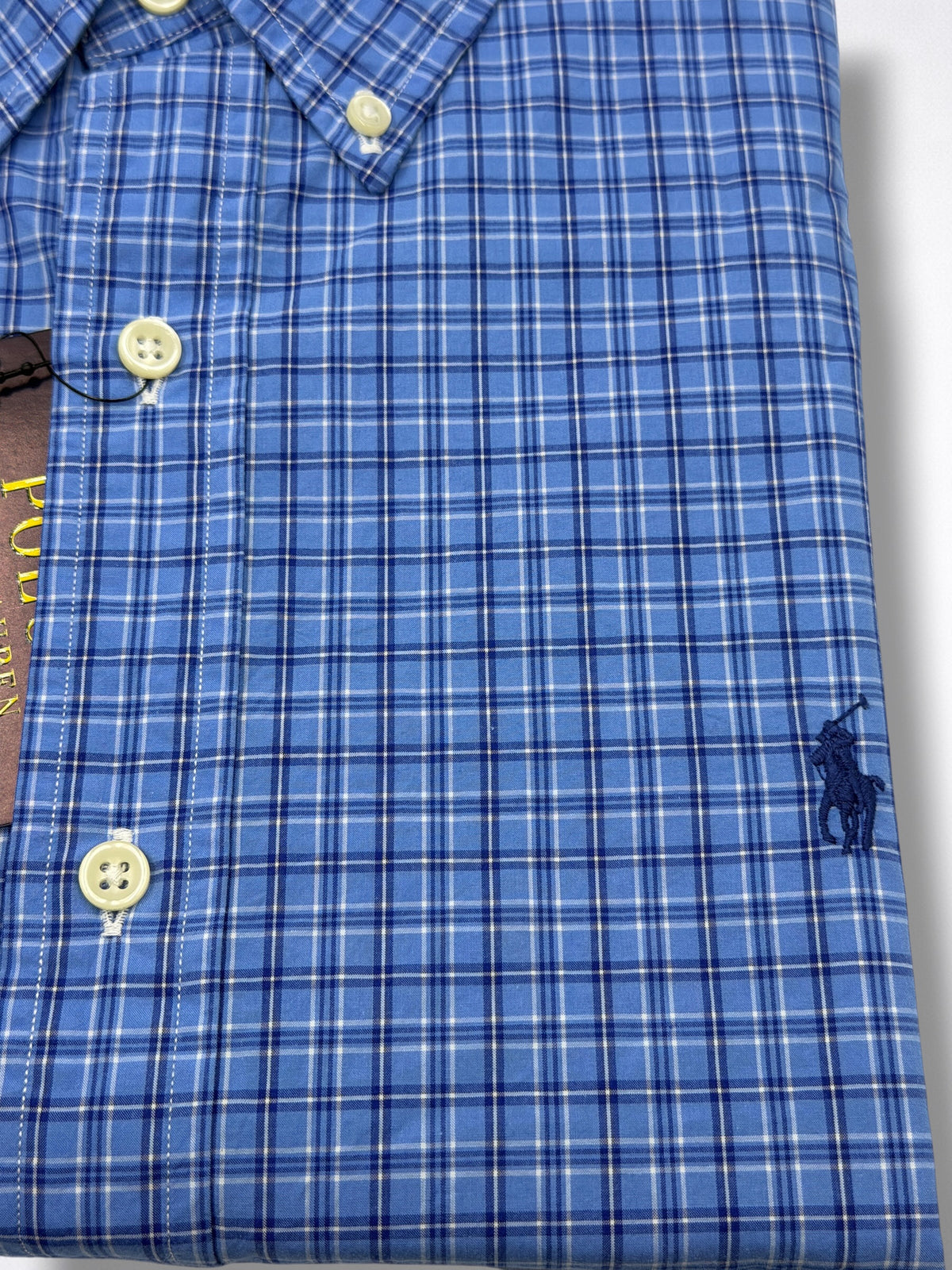Camisa Polo Ralph Lauren Classic Fit Manga Larga Talla XL