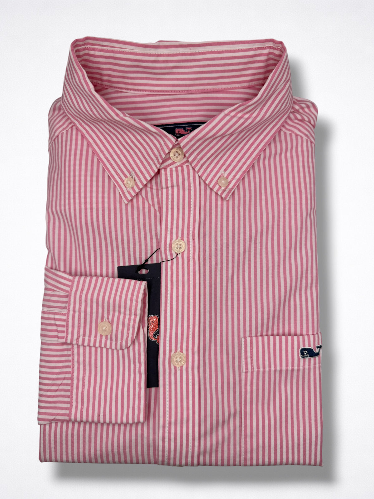 Camisa Vineyard Vines Classic Fit manga larga talla S