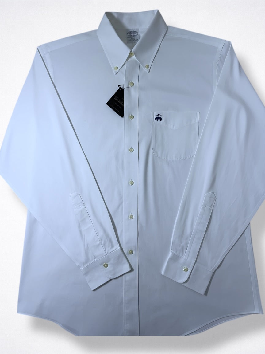 Camisa Brooks Brothers Custom Fit Manga Larga Talla L