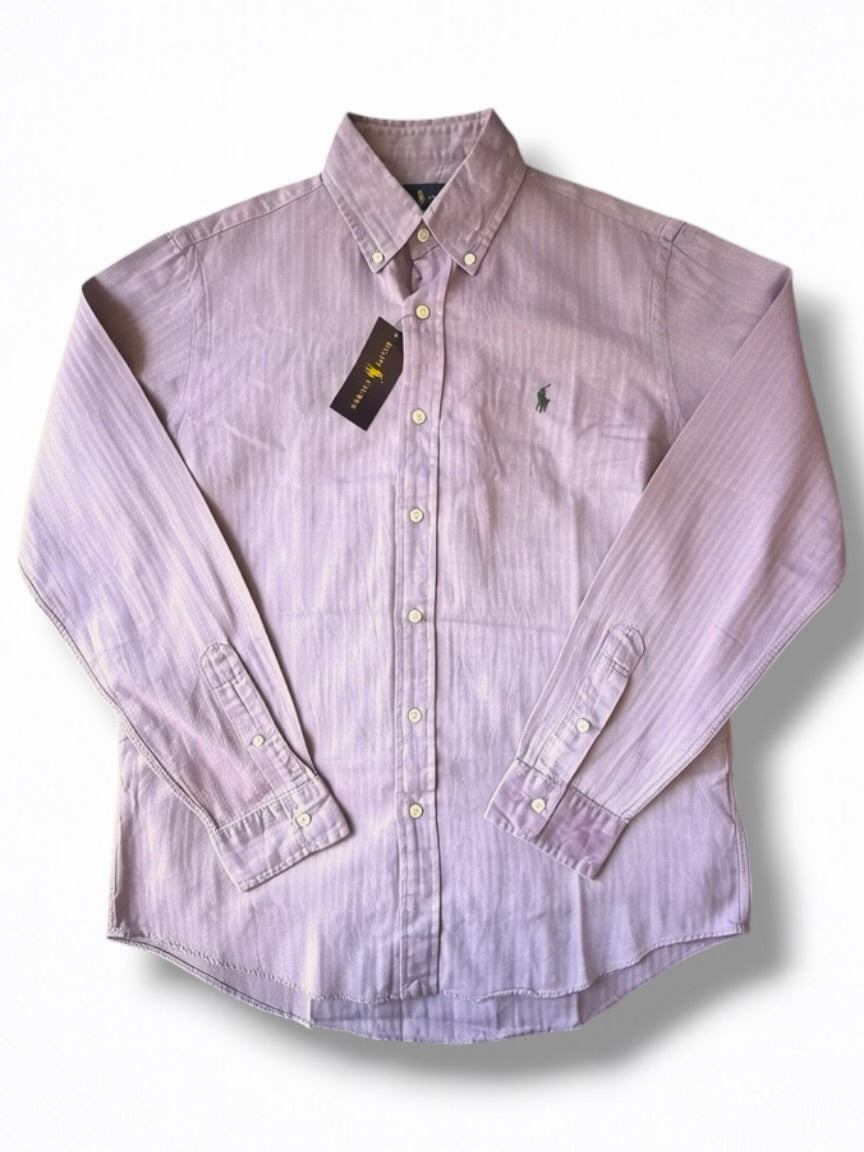 Camisa Polo Ralph Lauren Classic Fit Manga Larga Talla M