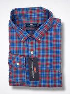 Camisa Vineyard Vines Classic Fit Manga Larga Talla L