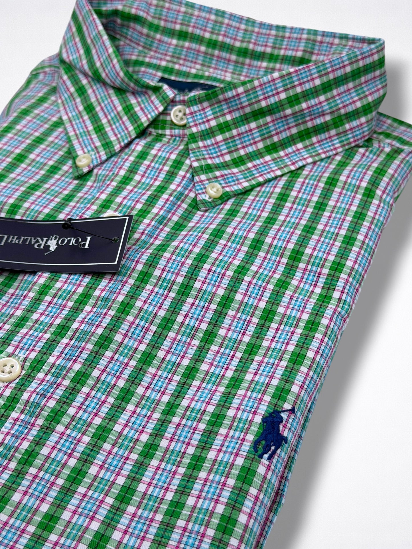 Camisa Polo Ralph Lauren Classic Fit Manga Larga Talla XL