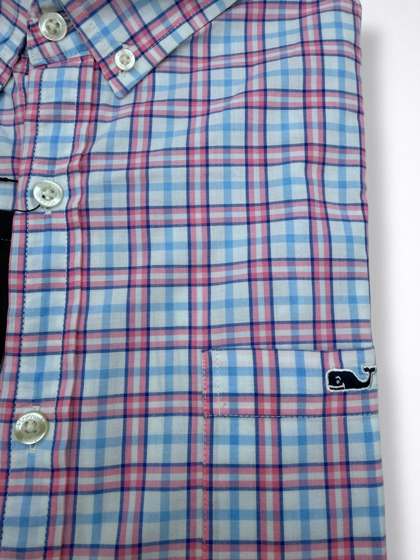 Camisa Vineyard Vines Slim Fit Manga Larga Talla M