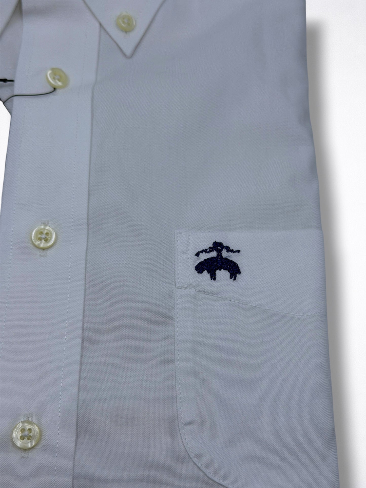 Camisa Brooks Brothers Xl 18-20 Adolescente Slim Fit Manga Larga Sirve para Talla S