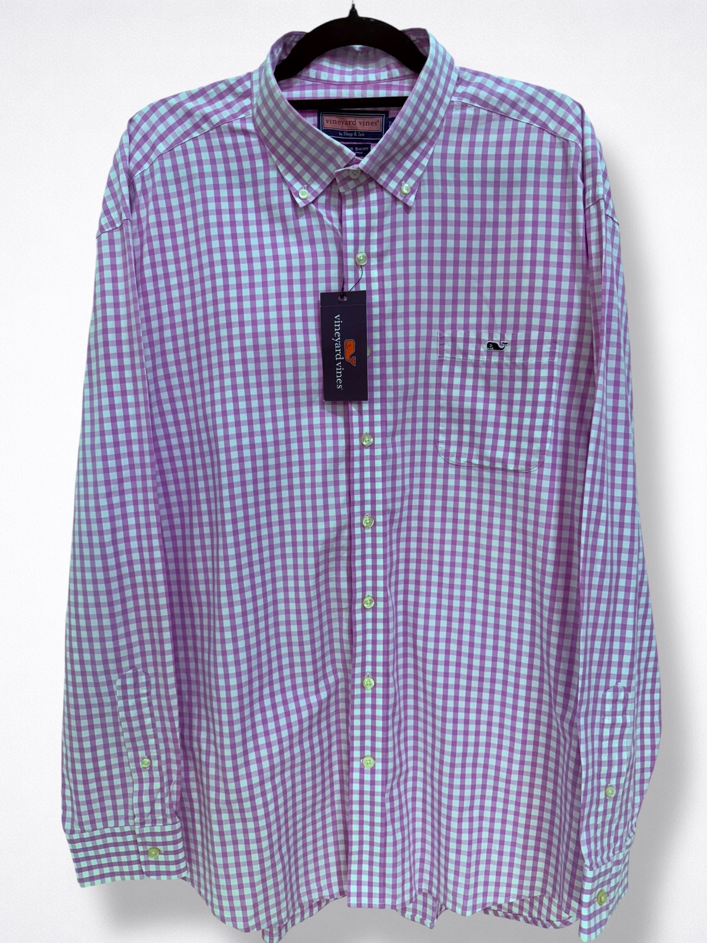 Camisa Vineyard Vines Classic Fit Manga Larga Talla XXL