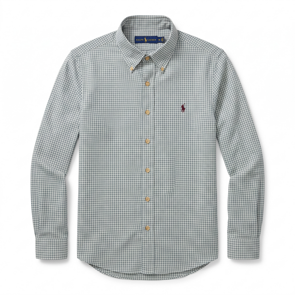 Camisa Polo Ralph Lauren Classic Fit manga larga talla M