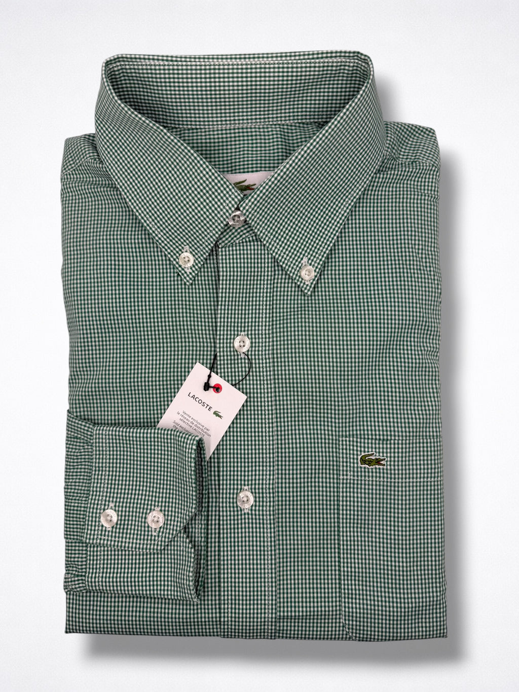Camisa Lacoste Classic Fit Manga Larga Talla S