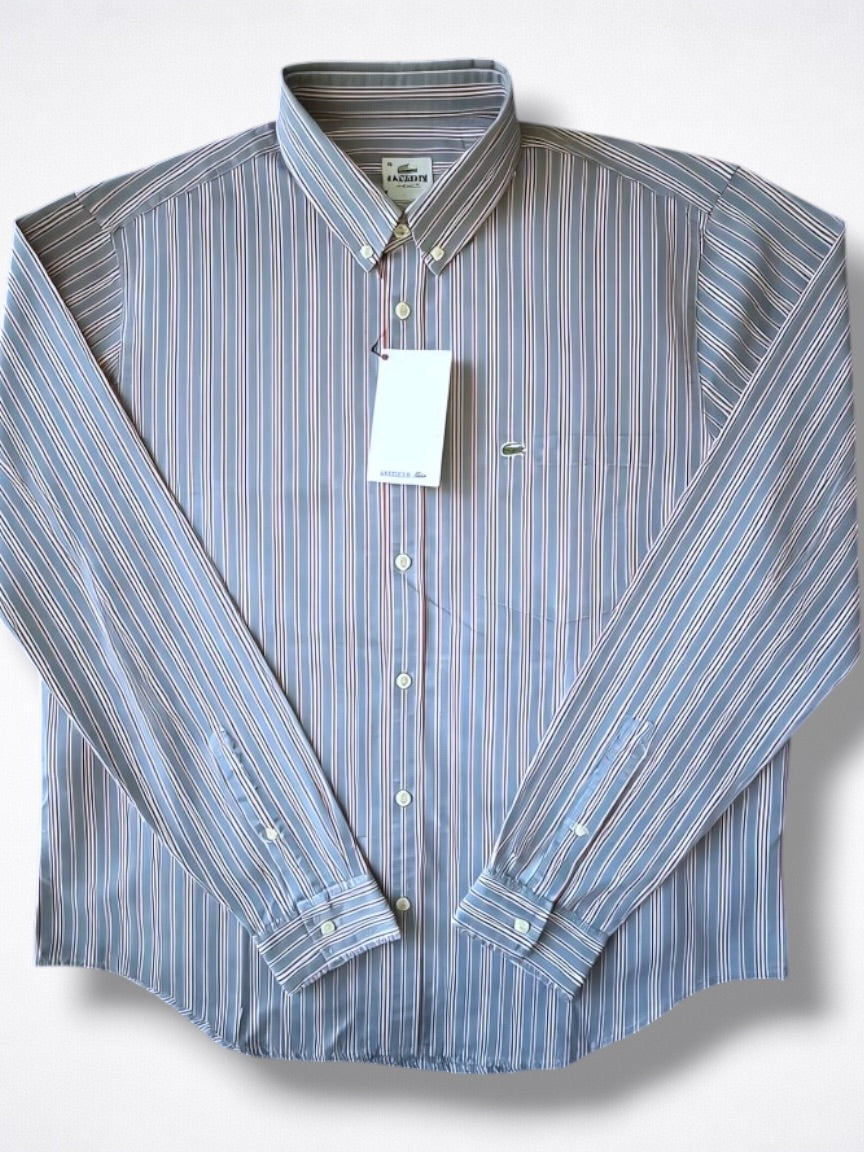 Camisa Lacoste Classic Fit Manga Larga Talla L
