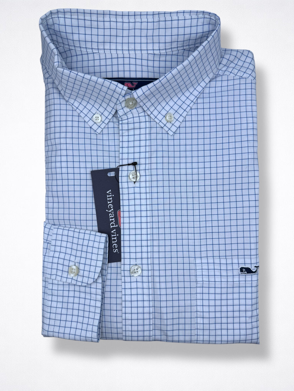 Camisa Vineyard Vines Classic Fit Manga Larga Talla M